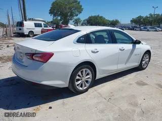 2021 Chevrolet Malibu LT with VIN 1G1ZD5ST3MF010646, listed as a IAAI auction lot 42048202 with 63,871 mi miles. Bid and sale history available at carsss.com. Image 4.
