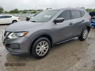 2017 Nissan Rogue SV with VIN 5N1AT2MV2HC784605, listed as a Copart auction lot 55566855 with 91,565 mi miles and Salvage title. Bid and sale history available at DreamBid. Image 1.