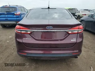 2017 Ford Fusion SE with VIN 3FA6P0HDXHR170235, listed as a Copart auction lot 49160355 with 89,096 mi miles and Salvage Title. Bid and sale history available at carsss.com. Image 6.