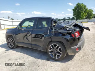 2021 Jeep Renegade Sport z VIN ZACNJCAB4MPM32480, wystawiony jako Copart lot #60702224 z przebiegiem 39 398 mil mil oraz Szkoda całkowita • Salvage title. Historia ofert i sprzedaży dostępna na DreamBid. Obrazek 2.