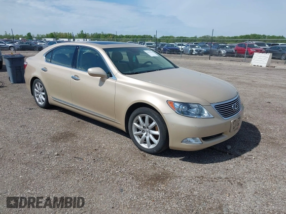 2008 Lexus LS 460 LWB with VIN JTHGL46F985030541, listed as a IAAI auction lot 42078316 with 248,187 mi miles. Bid and sale history available at carsss.com. Image 1.