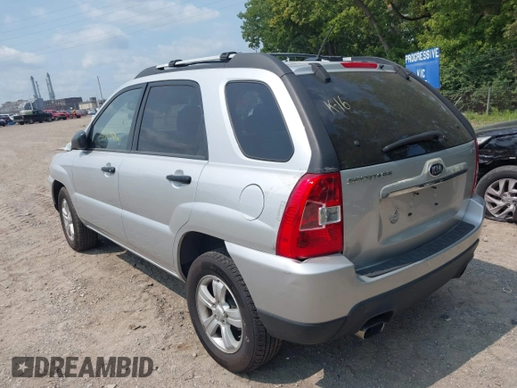 2009 Kia Sportage LX with VIN KNDJF724997633726, listed as a IAAI auction lot 39952246 with 201,090 mi miles and . Bid and sale history available at DreamBid. Image 12.