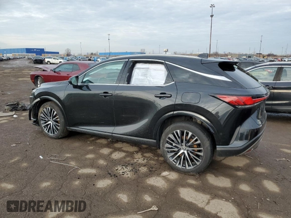 2023 Lexus RX with VIN 2T2BBMCA8PC010785, listed as a Copart auction lot 86061694 with 11,956 mi miles and Salvage Title. Bid and sale history available at carsss.com. Image 2.