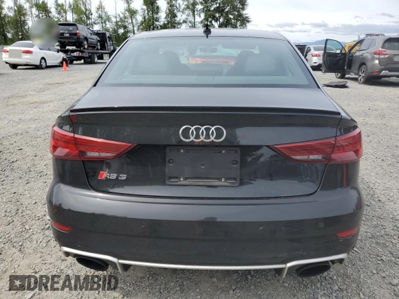 2017 Audi RS 3 с VIN WUABWGFF1H1900507, выставлен на аукционе Copart как лот 61598385 с пробегом 40 960 миль миль и Списание • Salvage title. История ставок и продаж доступна на DreamBid. Изображение 6.