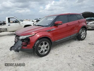 2012 Land Rover Range Rover Evoque Pure Premium with VIN SALVR2BG9CH676091, listed as a Copart auction lot 50383915 with 166,298 mi miles and Salvage Title. Bid and sale history available at carsss.com. Image 1.