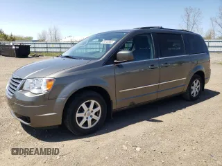 2010 Chrysler Town & Country Touring Plus with VIN 2A4RR8D11AR405610, listed as a Copart auction lot 54742655 with 56,380 mi miles and Salvage Title. Bid and sale history available at DreamBid. Image 1.