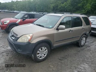 2005 Honda CR-V EX z VIN SHSRD788X5U333368, wystawiony jako Copart lot #60372615 z przebiegiem 257 532 mil mil oraz Czysty tytuł • Clean title. Historia ofert i sprzedaży dostępna na DreamBid. Obrazek 1.