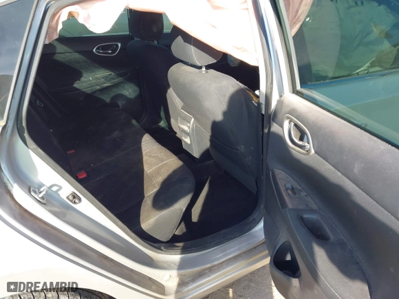 2015 Nissan Sentra S with VIN 3N1AB7AP9FY341143, listed as a IAAI auction lot 40657393 with 134,986 mi miles. Bid and sale history available at carsss.com. Image 8.