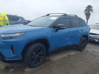 2024 Toyota RAV4 Hybrid XSE with VIN 4T3E6RFV6RU165085, listed as a IAAI auction lot 41730022 with 5,368 mi miles. Bid and sale history available at carsss.com. Image 14.