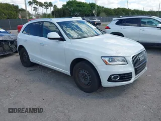 2015 Audi Q5 Premium Plus with VIN WA1LFAFP9FA116669, listed as a IAAI auction lot 41907893 with 115,638 mi miles and . Bid and sale history available at DreamBid. Image 1.