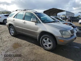 1999 Lexus RX 300 Luxury SUV with VIN JT6HF10U0X0037982, listed as a Copart auction lot 49180445 with 181,880 mi miles and Clean Title. Bid and sale history available at carsss.com. Image 4.