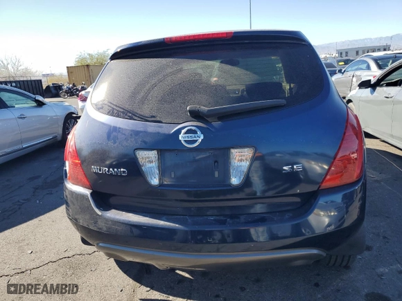 2004 Nissan Murano SL with VIN JN8AZ08TX4W210038, listed as a Copart auction lot 85348194 with 177,697 mi miles and Salvage Title. Bid and sale history available at carsss.com. Image 6.