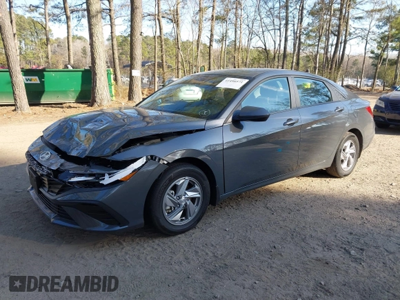 2024 Hyundai Elantra SE with VIN KMHLL4DG4RU708059, listed as a IAAI auction lot 41490571 with 19,466 mi miles and . Bid and sale history available at DreamBid. Image 17.