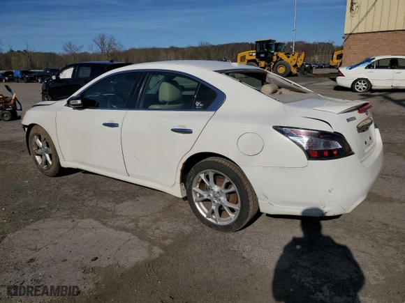2012 Nissan Maxima 3.5 SV with VIN 1N4AA5AP3CC851762, listed as a Copart auction lot 53616965 with 169,569 mi miles and Salvage Title. Bid and sale history available at carsss.com. Image 2.