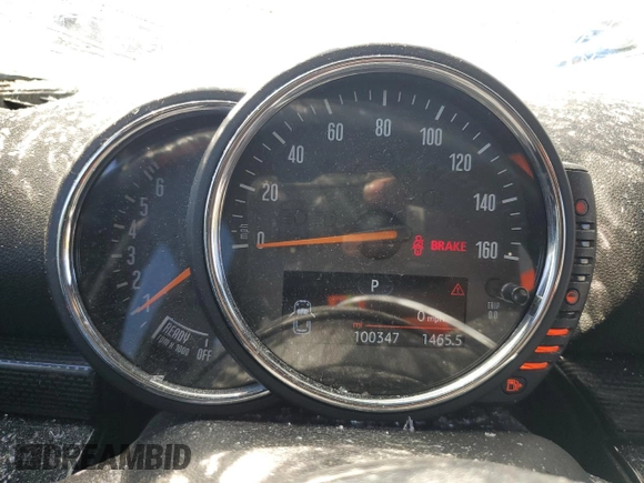 2017 MINI Clubman Cooper S with VIN WMWLN9C31H2E49891, listed as a Copart auction lot 74787744 with 100,347 mi miles and Salvage Title. Bid and sale history available at carsss.com. Image 9.