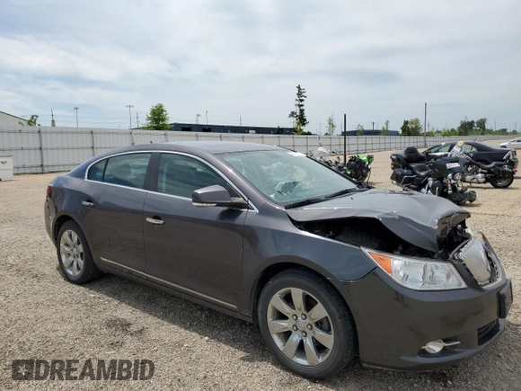 2012 Buick LaCrosse Premium 1 with VIN 1G4GD5E33CF377549, listed as a Copart auction lot 61351265 with 52,248 mi miles and Salvage title. Bid and sale history available at DreamBid. Image 4.