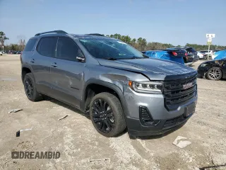 2022 GMC Acadia SLT with VIN 1GKKNMLS0NZ149661, listed as a Copart auction lot 45462195 with 40,701 mi miles and Salvage Title. Bid and sale history available at carsss.com. Image 4.