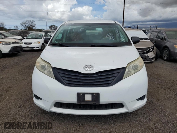 2012 Toyota Sienna with VIN 5TDZK3DC2CS272641, listed as a Copart auction lot 53378905 with 115,153 mi miles and Salvage title. Bid and sale history available at DreamBid. Image 5.