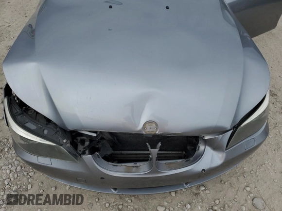2006 BMW 5 Series 550i with VIN WBANB53526CP02300, listed as a Copart auction lot 80084714 with Not Provided miles and Salvage Title. Bid and sale history available at DreamBid. Image 11.