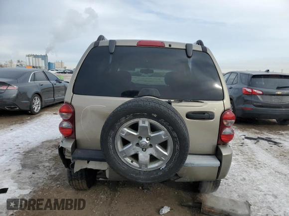 2006 Jeep Liberty Limited with VIN 1J4GL58K36W109822, listed as a Copart auction lot 45653515 with 173,335 mi miles and Salvage title. Bid and sale history available at DreamBid. Image 6.