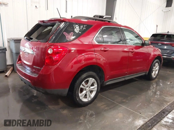 2015 Chevrolet Equinox LT with VIN 2GNALBEK8F6124817, listed as a IAAI auction lot 41892734 with 189,829 mi miles. Bid and sale history available at carsss.com. Image 4.