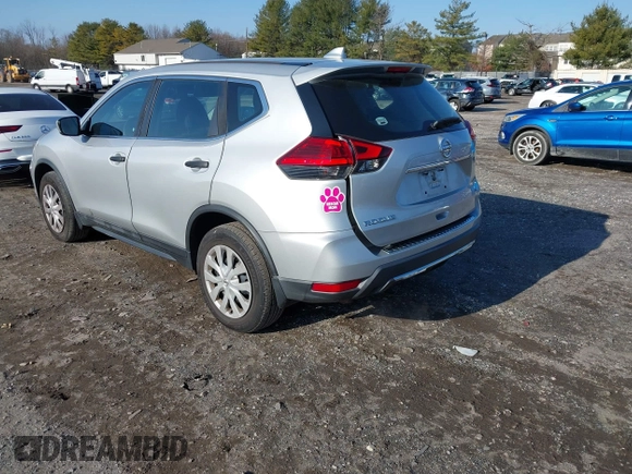 2017 Nissan Rogue SV with VIN 5N1AT2MVXHC781791, listed as a IAAI auction lot 41090989 with 127,870 mi miles. Bid and sale history available at carsss.com. Image 3.