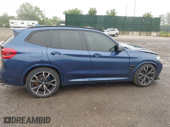 2020 BMW X3 M Competition z VIN 5YMTS0C03L9B74349, wystawiony jako IAAI lot #42532945 z przebiegiem 41 604 mil mil oraz . Historia ofert i sprzedaży dostępna na DreamBid. Obrazek 13.