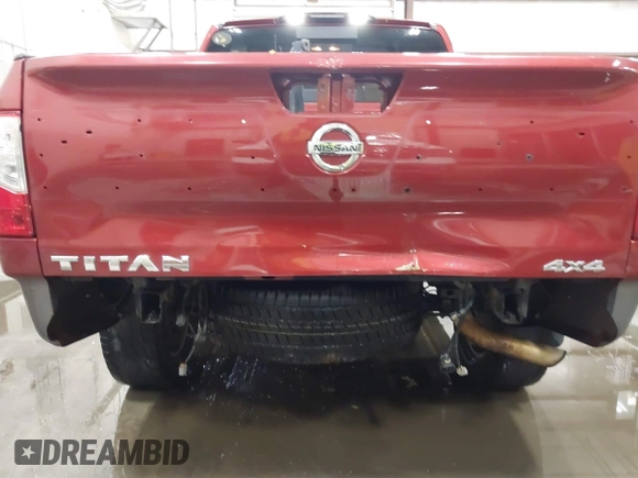 2017 Nissan Titan SV with VIN 1N6AA1E53HN529594, listed as a IAAI auction lot 41479406 with 121,715 mi miles and . Bid and sale history available at DreamBid. Image 6.
