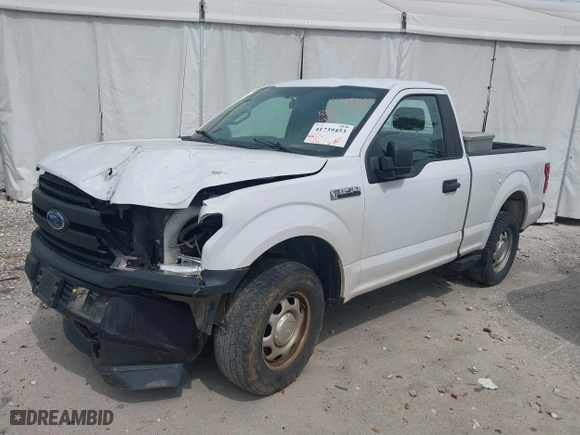 2018 Ford F-150 XL with VIN 1FTMF1EB2JKE86171, listed as a IAAI auction lot 41739453 with 119,296 mi miles. Bid and sale history available at carsss.com. Image 17.