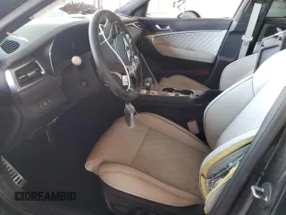 2024 Genesis G70 Sport Advanced with VIN KMTG54SE5RU139337, listed as a Copart auction lot 57085735 with 1,290 mi miles and Salvage Title. Bid and sale history available at DreamBid. Image 7.