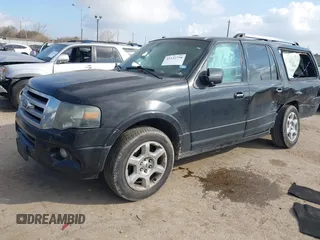 2014 Ford Expedition EL Limited with VIN 1FMJK1K58EEF65647, listed as a IAAI auction lot 41532758 with 153,550 mi miles. Bid and sale history available at carsss.com. Image 2.