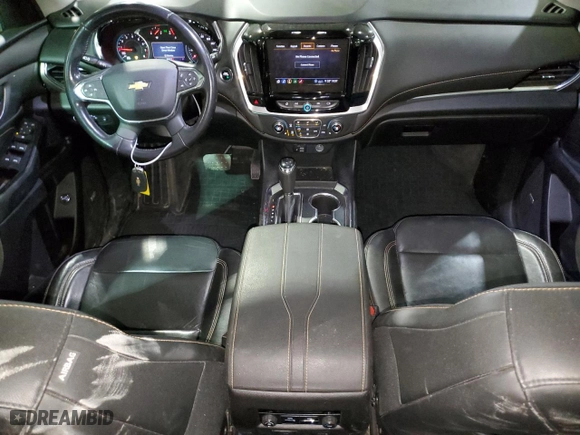 2020 Chevrolet Traverse LT Leather with VIN 1GNEVHKW3LJ109498, listed as a Copart auction lot 83551664 with 90,027 mi miles and Non Repairable. Bid and sale history available at carsss.com. Image 8.