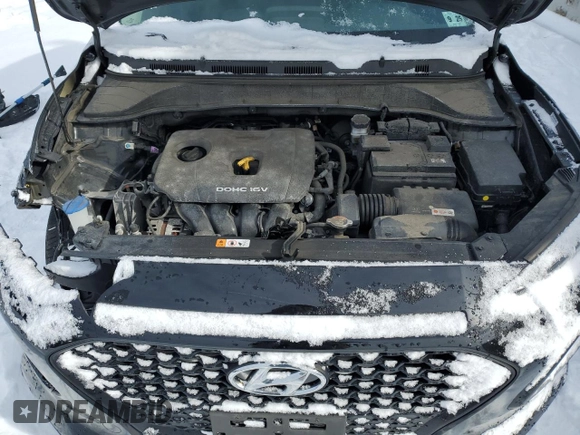 2021 Hyundai Kona SEL Plus with VIN KM8K6CAA8MU626504, listed as a Copart auction lot 87601905 with 127,729 mi miles and Salvage Title. Bid and sale history available at carsss.com. Image 12.