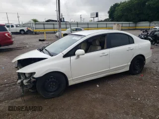 2008 Honda Civic LX with VIN 2HGFA16558H516086, listed as a Copart auction lot 58570305 with Not provided miles and Salvage title. Bid and sale history available at DreamBid. Image 1.