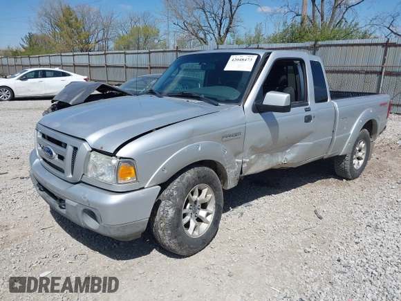 2010 Ford Ranger XLT with VIN 1FTLR4FE4APA15994, listed as a IAAI auction lot 42048473 with 208,173 mi miles. Bid and sale history available at carsss.com. Image 2.