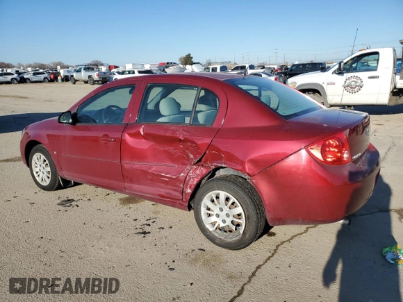 2009 Chevrolet Cobalt with VIN 1G1AL58H597129044, listed as a Copart auction lot 89002315 with 149,017 mi miles and Salvage Title. Bid and sale history available at DreamBid. Image 2.