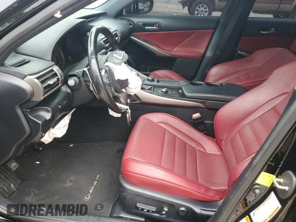 2016 Lexus IS 200t with VIN JTHBA1D26G5020336, listed as a Copart auction lot 51095255 with 98,018 mi miles and Salvage Title. Bid and sale history available at DreamBid. Image 7.