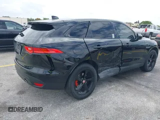2019 Jaguar F-Pace 25t Premium with VIN SADCJ2FX9KA354949, listed as a IAAI auction lot 41959776 with 56,650 mi miles and . Bid and sale history available at DreamBid. Image 4.