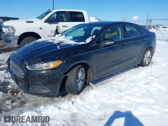 2015 Ford Fusion SE with VIN 1FA6P0H73F5102269, listed as a IAAI auction lot 41741098 with 121,926 mi miles. Bid and sale history available at carsss.com. Image 2.