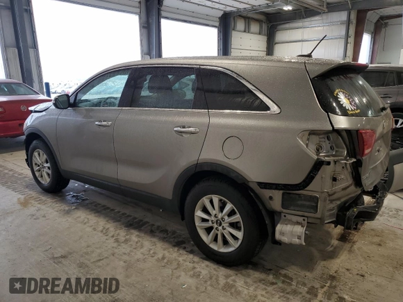 2019 Kia Sorento LX with VIN 5XYPG4A33KG500743, listed as a Copart auction lot 47312445 with 54,743 mi miles and Clean Title. Bid and sale history available at carsss.com. Image 2.