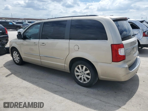 2014 Chrysler Town & Country Touring with VIN 2C4RC1BG2ER329276, listed as a Copart auction lot 59649794 with 153,235 mi miles and Salvage Title. Bid and sale history available at DreamBid. Image 2.