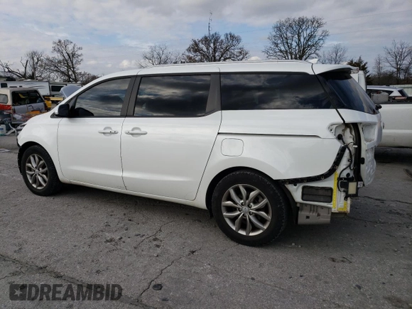 2019 Kia Sedona EX with VIN KNDMB5C16K6516618, listed as a Copart auction lot 86349264 with 48,046 mi miles and Salvage Title. Bid and sale history available at carsss.com. Image 2.