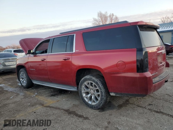 2015 GMC Yukon XL SLT with VIN 1GKS1HKC2FR290777, listed as a Copart auction lot 88466625 with 167,403 mi miles and Salvage Title. Bid and sale history available at carsss.com. Image 2.