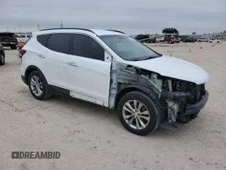 2017 Hyundai Santa Fe Sport 2.0T with VIN 5XYZU4LA8HG467065, listed as a Copart auction lot 45400075 with 119,113 mi miles and Salvage Title. Bid and sale history available at carsss.com. Image 4.