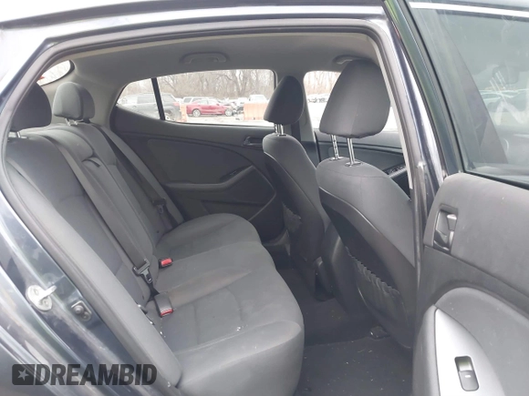 2015 Kia Optima LX with VIN 5XXGM4A74FG483165, listed as a IAAI auction lot 41117924 with 167,329 mi miles. Bid and sale history available at carsss.com. Image 8.