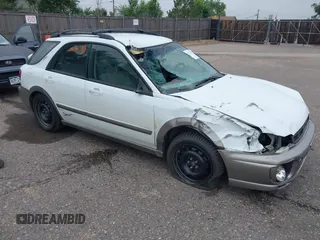 2003 Subaru Impreza Outback with VIN JF1GG68583G810197, listed as a IAAI auction lot 42723993 with Not provided miles and . Bid and sale history available at DreamBid. Image 1.