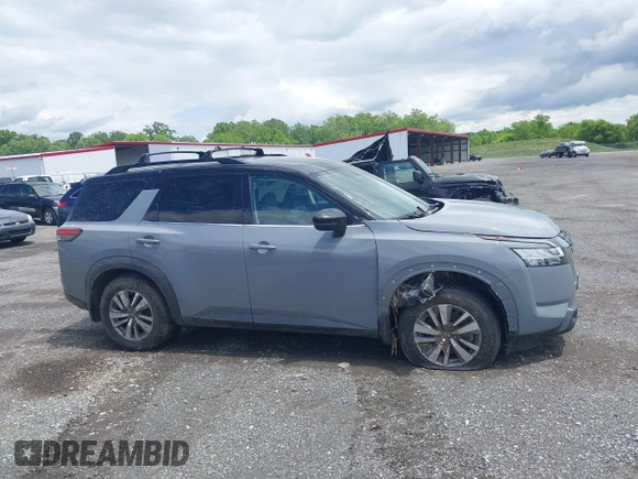 2022 Nissan Pathfinder SL with VIN 5N1DR3CC3NC205313, listed as a IAAI auction lot 42326804 with 51,135 mi miles and . Bid and sale history available at DreamBid. Image 12.