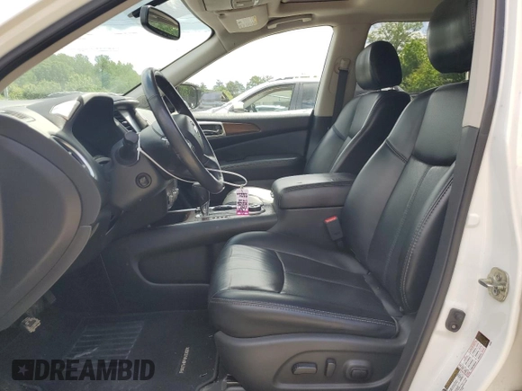 2018 Nissan Pathfinder SV with VIN 5N1DR2MM6JC646848, listed as a Copart auction lot 57461455 with 107,947 mi miles and Salvage title. Bid and sale history available at DreamBid. Image 7.