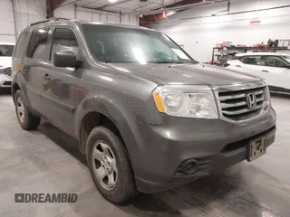 2013 Honda Pilot LX with VIN 5FNYF4H2XDB014364, listed as a IAAI auction lot 41954629 with 247,114 mi miles. Bid and sale history available at carsss.com. Image 1.