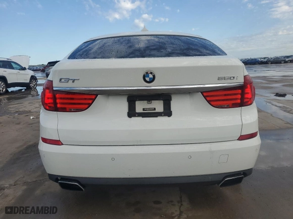 2011 BMW 5 Series Gran Turismo 550i xDrive with VIN WBASP4C5XBC341794, listed as a Copart auction lot 54297095 with 185,655 mi miles and Clean Title. Bid and sale history available at carsss.com. Image 6.